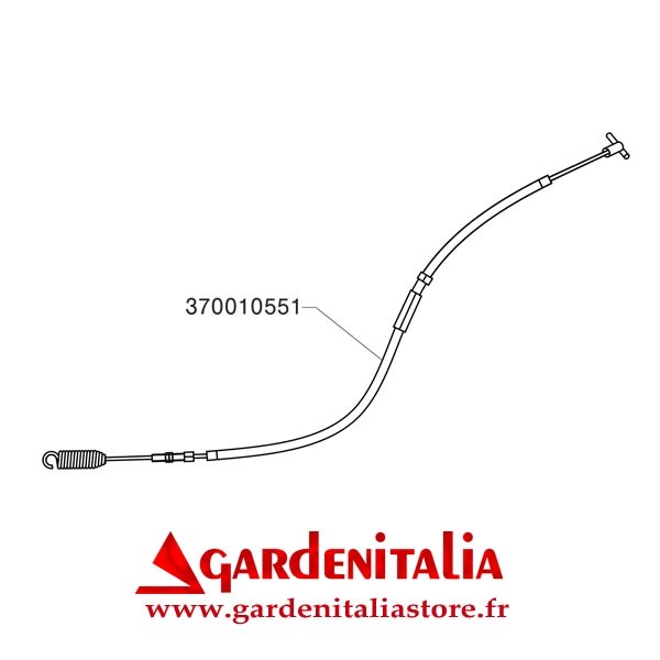 Câble de transmission pour Motobineuse EURO 3 EVO Eurosystems