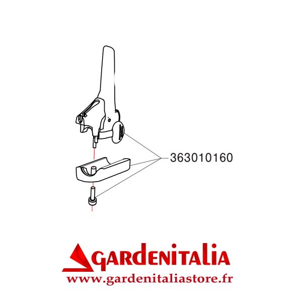 Levier  pour Motobineuse EURO 3 EVO