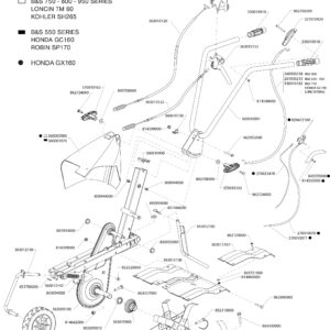 Accélérateur pour Motobineuse EURO 5 EVO Eurosystems