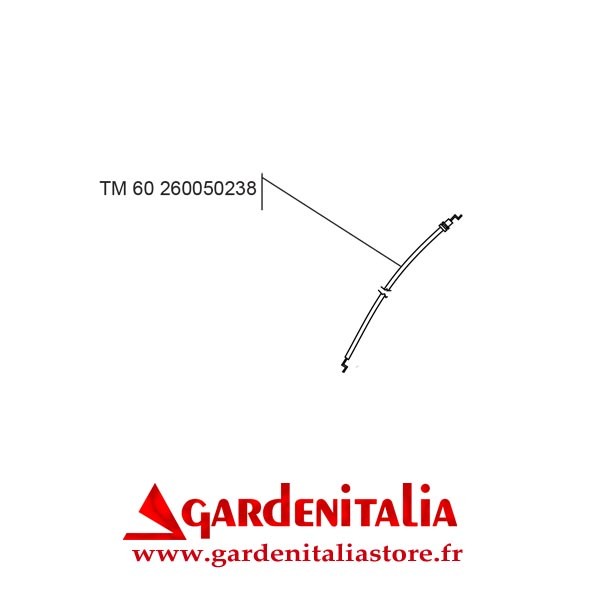 Câble accélérateur pour Cultivateur RTT 2 Eurosystems