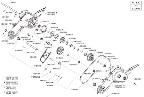 Accélérateur Motorstop pour Cultivateur RTT 2