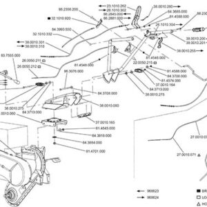 Accélérateur Motorstop pour Motobineuse Z8 Moteur Honda
