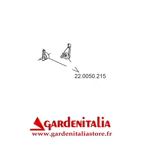 Accélérateur pour Motobineuse Z8 Eurosystems Moteur Lombardini