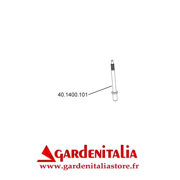 Arbre Lame pour Dèbroussailleuse P 70 EVO Eurosystems