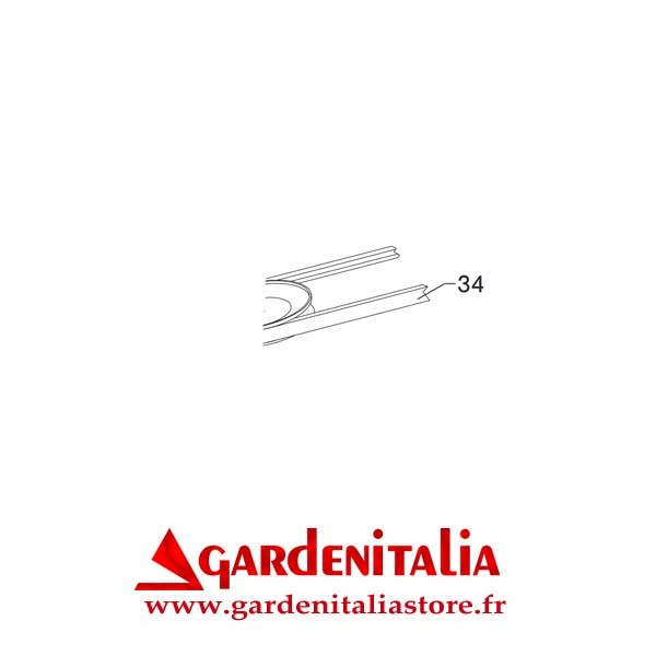 Courroie pour Barre de Coupe P 70 EVO Eurosystems