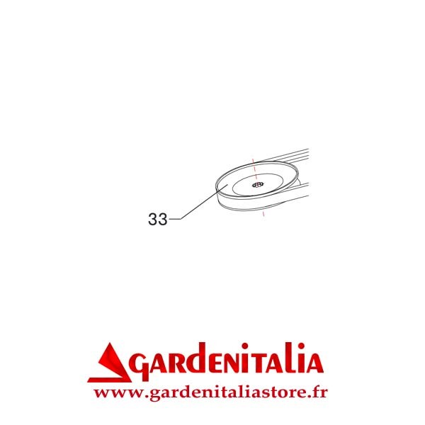 Poulie pour Barre de Coupe P 70 EVO Eurosystems
