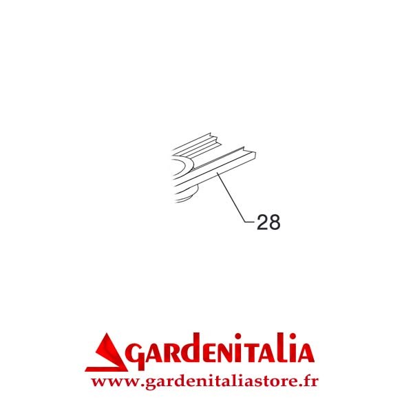 Courroie pour Barre de Coupe P 70 EVO Eurosystems