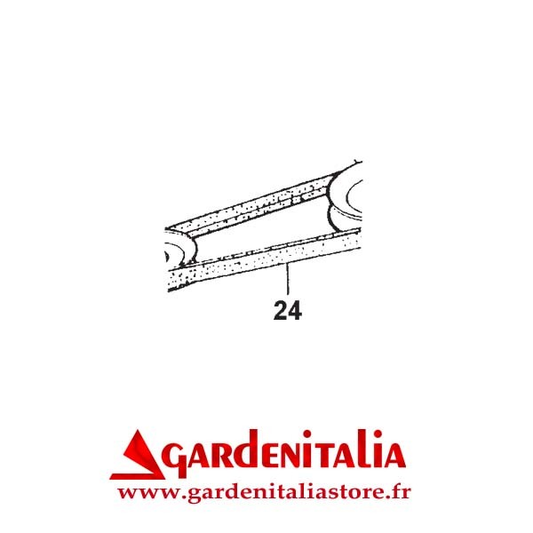 Courroie pour Faucheuse M210 Eurosystems