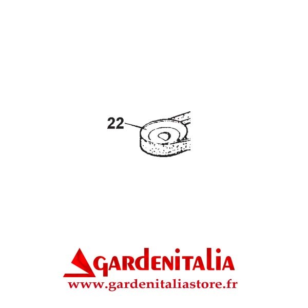 Poulie pour Faucheuse M210 Eurosystems