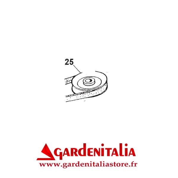 Poulie pour Faucheuse M210 Eurosystems