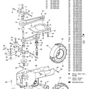 Levier pour Faucheuse M210 Eurosystems