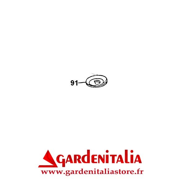 Poulie pour Faucheuse M210 Eurosystems