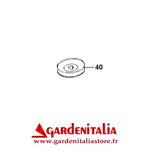Poulie pour Multi Outil P55 Eurosystems