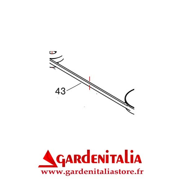 Courroie pour Dèbroussailleuse P55 Eurosystems