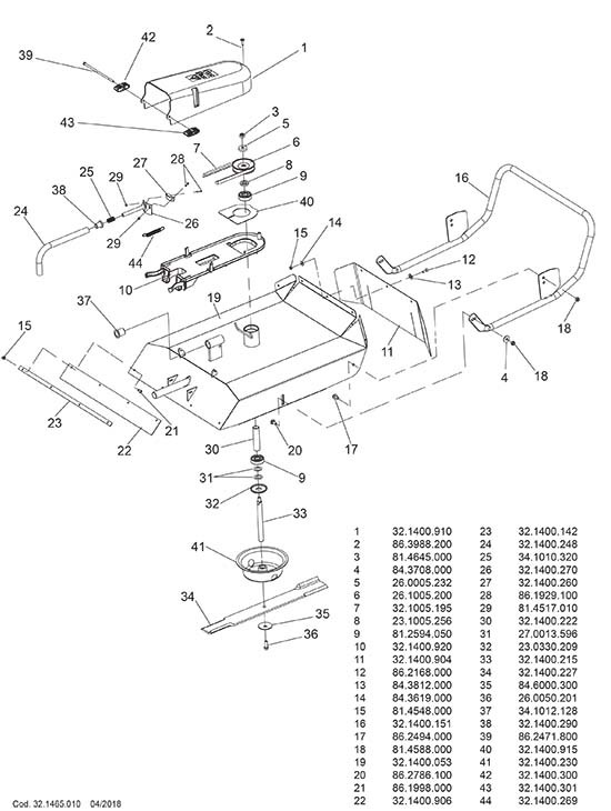 Poulie pour Dèbroussailleuse P55 Eurosystems