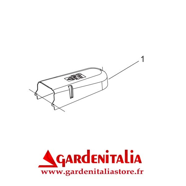Couvercle Supérieur pour Dèbroussailleuse P55 Eurosystems