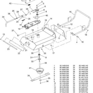 Carter pour Dèbroussailleuse P55 Eurosystems