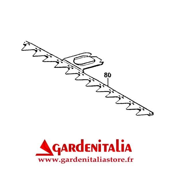 Lame Inférieure pour Barre de Coupe P55 Eurosystems