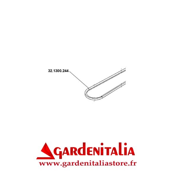 Courroie pour Faucheuse Rotative P55 Eurosystems