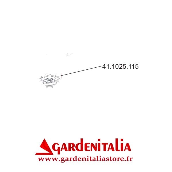 Poulie Moteur pour Scarificateur SC 42