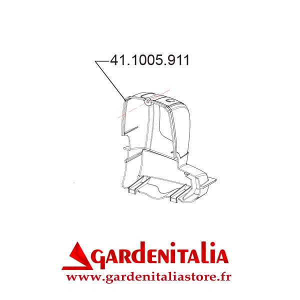 Carter Latérale Gauche pour Scarificateur SC 42