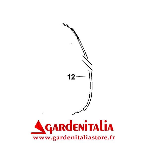 Câble accélérateur pour Scarificateur SC42 Eurosystems