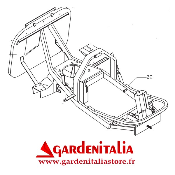 Chassis pour Rider ASSO Eurosystems