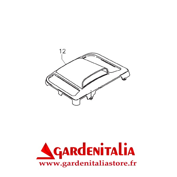 Couvercle Moteur pour Rider ASSO Eurosystems