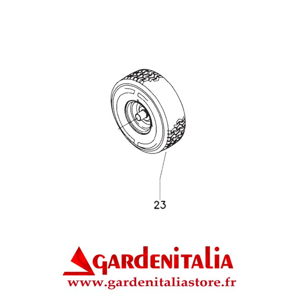 Roue pour Rider ASSO Eurosystems