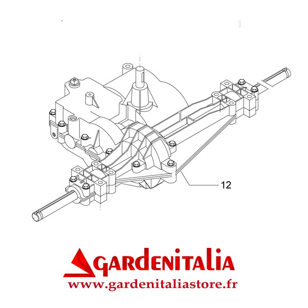 Boîte de Vitesses Mécanique pour Rider ASSO Eurosystems