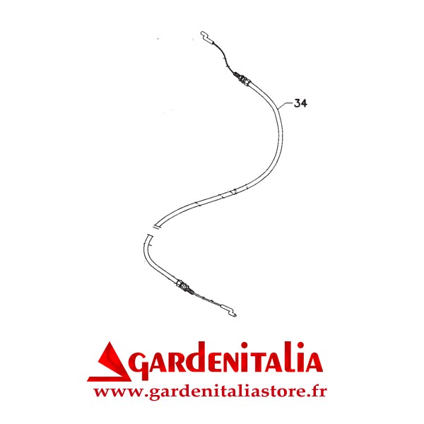 Câble de transmission pour Rider ASSO Eurosystems
