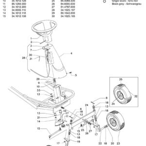 Bouchon du Réservoir pour Rider ASSO Eurosystems