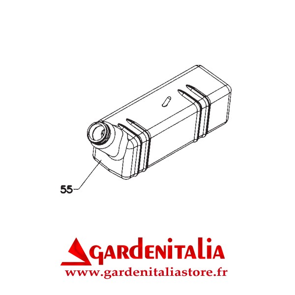 Réservoir pour Rider SLALOM Eurosystems