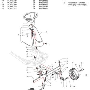 Chassis pour Rider SLALOM 82 Eurosystems