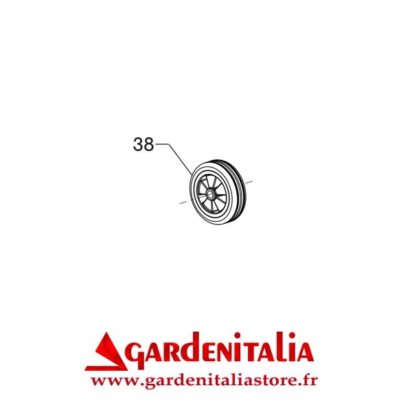 Roue pour Brouette CARRY Eurosystems