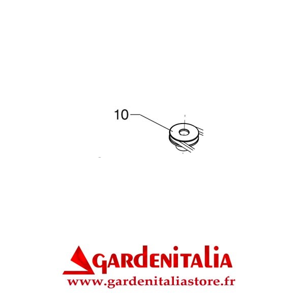 Poulie Moteur pour Brouette CARRY Eurosystems