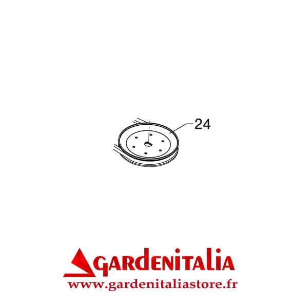 Poulie pour Brouette CARRY Eurosystems