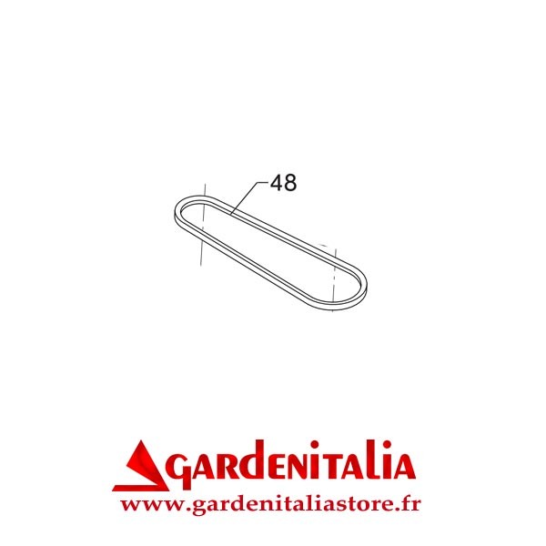 Courroie pour Brouette CARRY Eurosystems