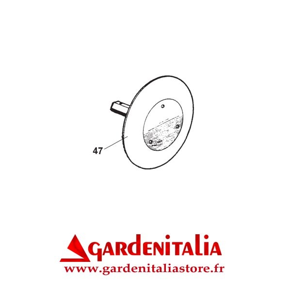 Disque Protège Plantes pour Motobineuse EURO 102 Eurosystems