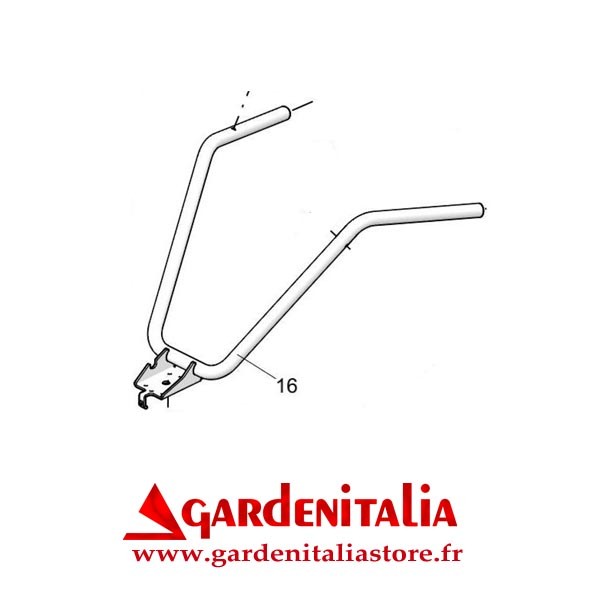 Guidon pour Motobineuse EURO 5 EVO 2+1 Eurosystems