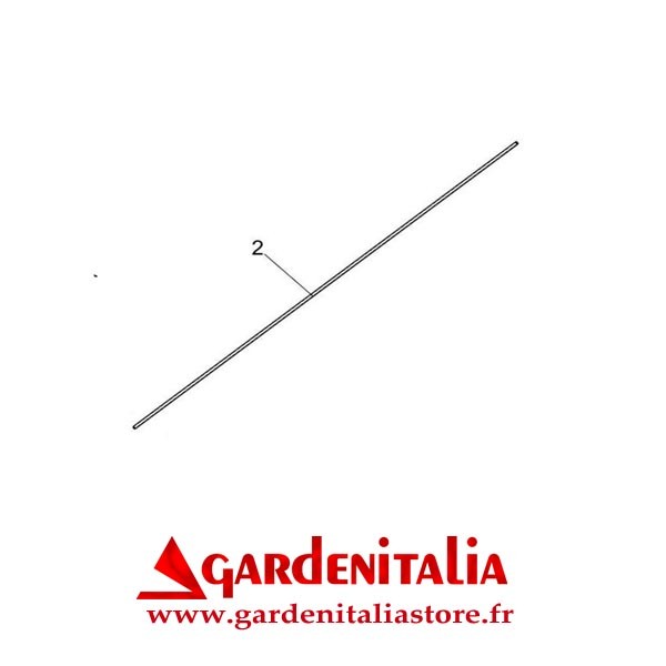 Câble accélérateur pour Motobineuse EURO 5 EVO 2+1 Eurosystems