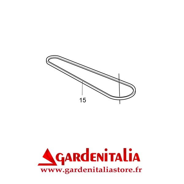 Courroie pour Faucheuse MINIEFFE Eurosystems