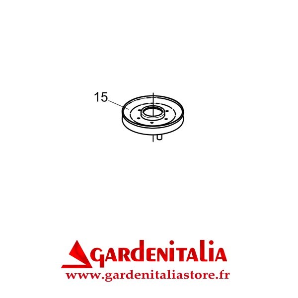 Poulie pour Barre de Coupe Faucheuse MINIEFFE Eurosystems