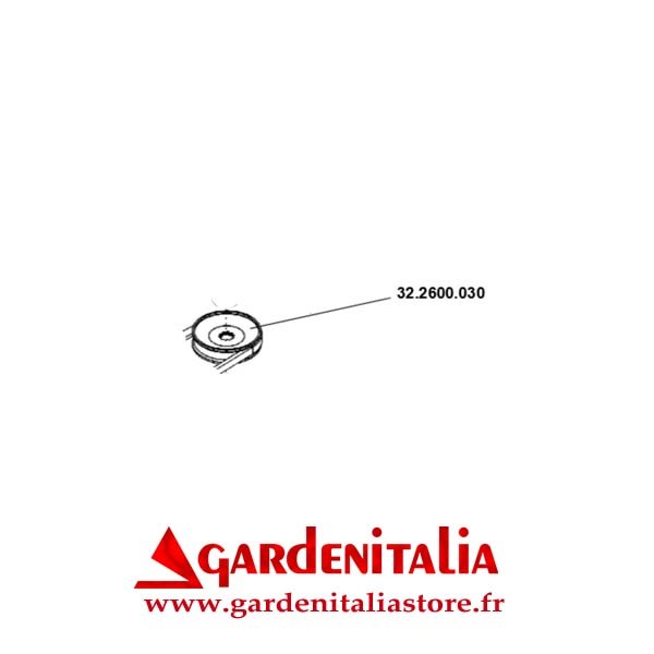 Poulie pour Faucheuse Rotative MINIEFFE Eurosystems