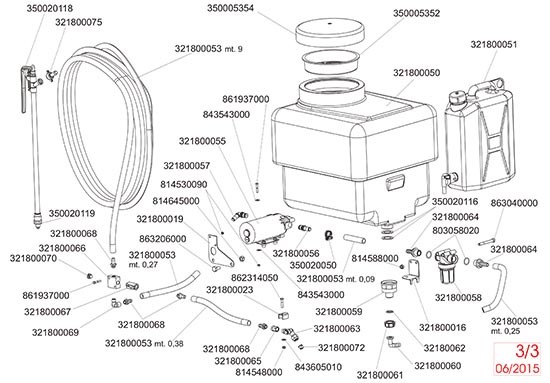 Roue pour Pulvérisateur ECO SPRAYER Eurosystems