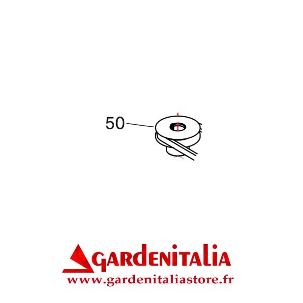 Poulie Moteur pour Faucheuse Rotative RS90 Eurosystems