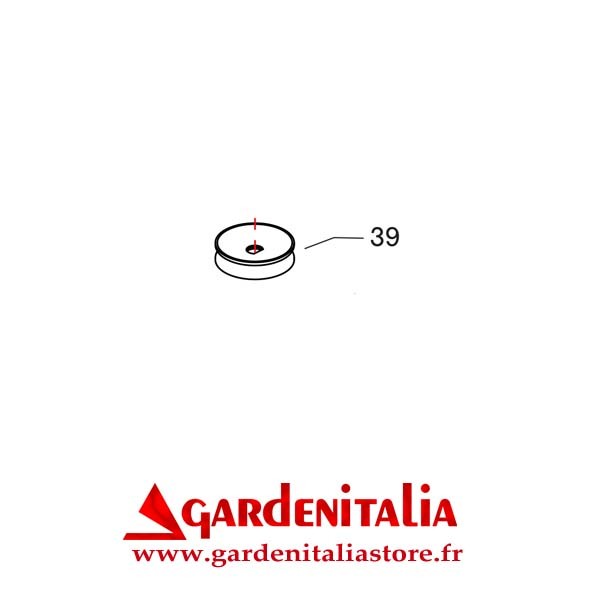 Poulie pour Faucheuse Rotative RS90 Eurosystems