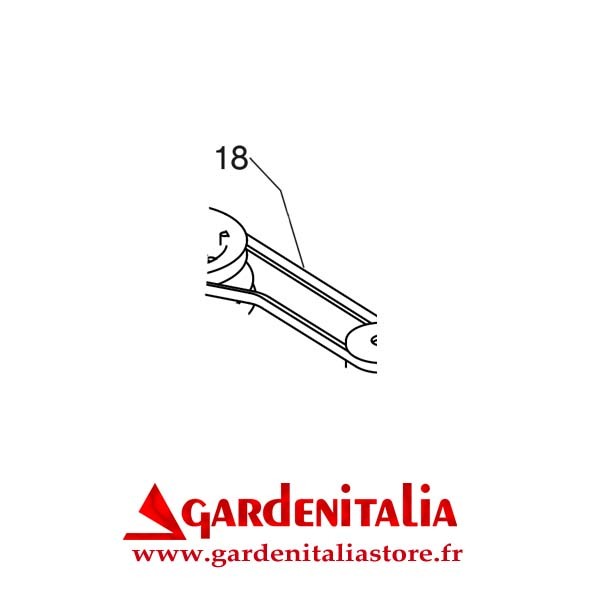 Courroie pour Faucheuse Rotative RS90 Eurosystems