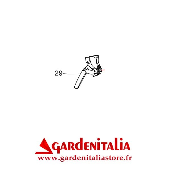 Levier pour Faucheuse Rotative RS90 Eurosystems