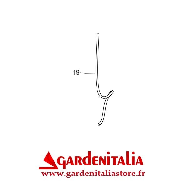 Câble accélérateur pour Faucheuse Rotative RS90 Eurosystems
